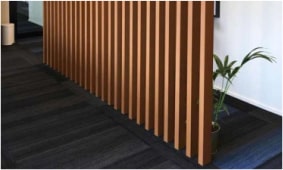 Ламели черного или белого цвета. Можно покрасить в любой цвет по RAL